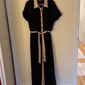 SHEIN Black and Tan Garment